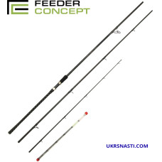 Удилище фидерное Feeder Concept Distance Black 100 длина 4,2м тест 50-100гр